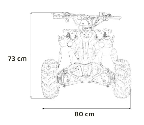 50km/h max 50kg Quad Spalinowy RENEGADE HighPer 110CC zielony dzieci 50km/h max 50kg Quad Spalinowy RENEGADE HighPer 110CC zielony dzieci