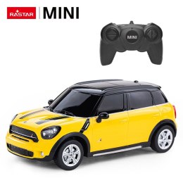 Auto samochód zdalnie sterowany  1:24 Mini Countryman Żółty RASTAR