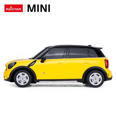 Auto samochód zdalnie sterowany  1:24 Mini Countryman Żółty RASTAR