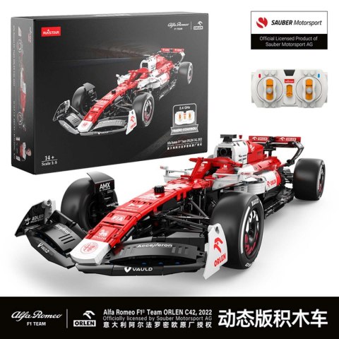 Auto samochód zdalnie sterowany 1:8 Alfa Remeo F1 C42 Klocki 2261el.