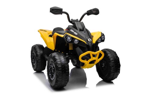 24v 2x200w Quad na akumulator Maverick ATV Żółty