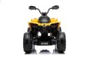 24v 2x200w Quad na akumulator Maverick ATV Żółty