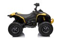 24v 2x200w Quad na akumulator Maverick ATV Żółty