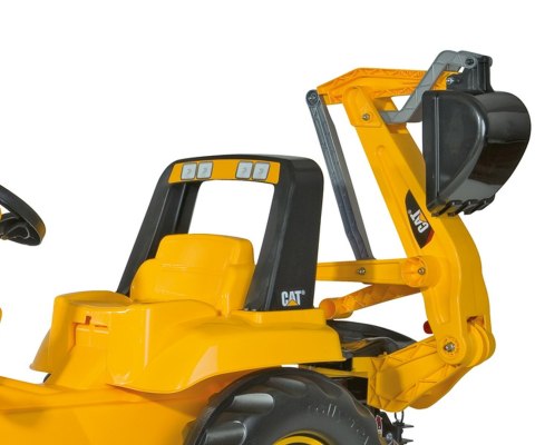 Rolly Toys 813001 Traktor Rolly Junior Cat z łyżką i przyczepą