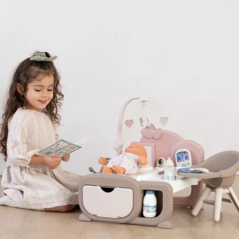SMOBY Baby Nurse Elektroniczny Duży Kącik Opiekunki dla Lalki 19