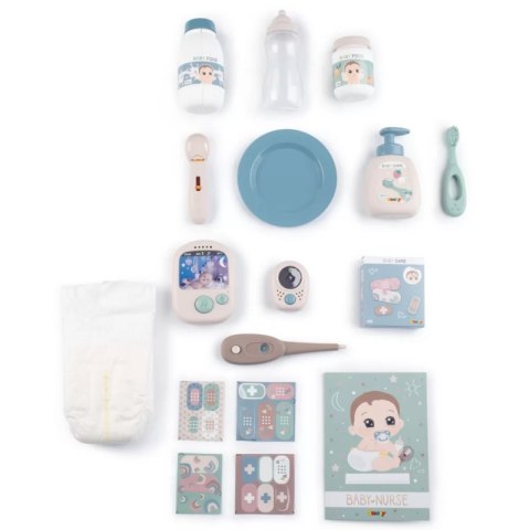 SMOBY Baby Nurse Elektroniczny Duży Kącik Opiekunki dla Lalki 19