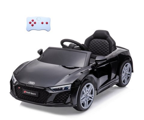Auto samochód elektryczny na akumulator Audi R8 Spyder Black Auto samochód elektryczny na akumulator Audi R8 Spyder Black