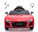 Auto samochód elektryczny na akumulator Audi R8 Spyder Red