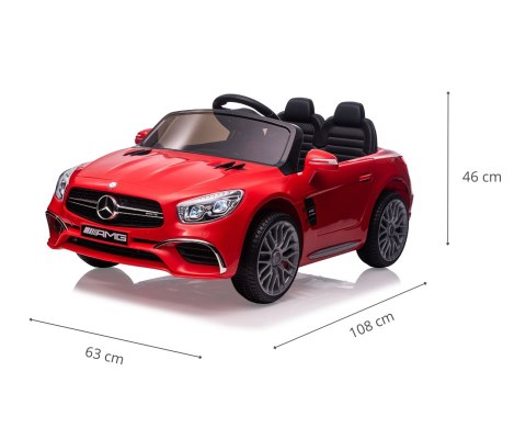 Auto samochód elektryczny na akumulator Mercedes-Benz SL65 AMG Red