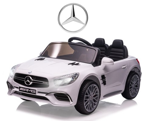 Auto samochód elektryczny na akumulator Mercedes-Benz SL65 AMG White