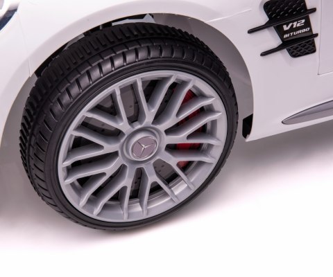 Auto samochód elektryczny na akumulator Mercedes-Benz SL65 AMG White