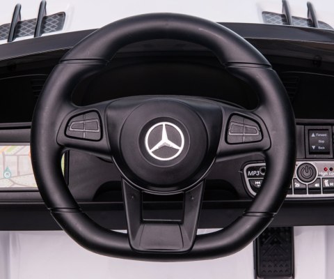 Auto samochód elektryczny na akumulator Mercedes-Benz SL65 AMG White