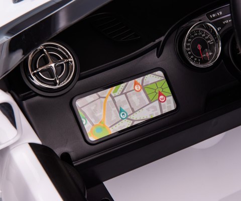 Auto samochód elektryczny na akumulator Mercedes-Benz SL65 AMG White