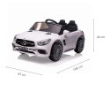 Auto samochód elektryczny na akumulator Mercedes-Benz SL65 AMG White