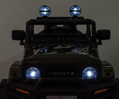Auto samochód elektryczny na akumulator Toyota FJ Cruiser Army