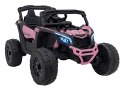 800W 4x4 24v Auto buggy ATV CAN-AM Maverick Różowy