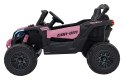 800W 4x4 24v Auto buggy ATV CAN-AM Maverick Różowy