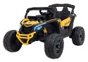 800W 4x4 24v Auto buggy ATV CAN-AM Maverick Żółty