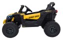 800W 4x4 24v Auto buggy ATV CAN-AM Maverick Żółty