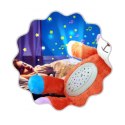 BABY Przytulanka Usypiacz Projektor 2w1 Różowy Miś - 10 Kołysanek