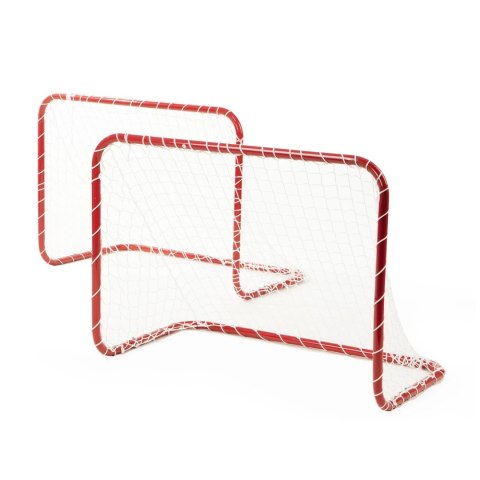 Dwie bramki piłkarskie z siatką do piłki nożnej 180x122cm ECOTOYS