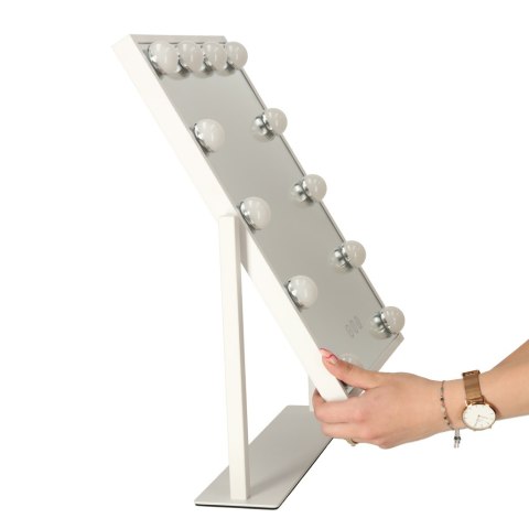 Lusterko do makijażu LED z żarówkami 30x40cm USB