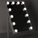Lusterko do makijażu LED z żarówkami 30x40cm USB