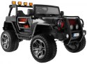 Pojazd Monster Jeep 4x4 Czarny 24V10AH