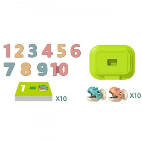 Waga Szalkowa Równoważnia Gra Łowienie Dinozaurów Rybek Nauka Liczydło