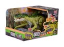 Zielony Dinozaur prehistoryczna zabawka zdalnie sterowana na pilota