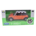 model metalowy welly auto mini cooper uk roof 1:34