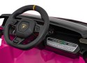 Auto na akumulator dla dzieci Lamborghini Invencible Różowy