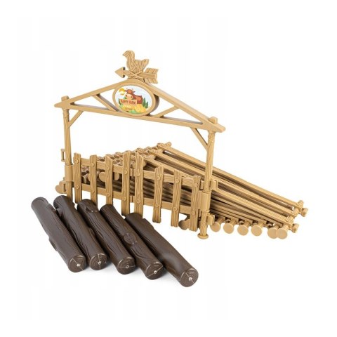 Zestaw Maszyn Rolniczych Rraktor Ciągnik Zagroda Mini Farma