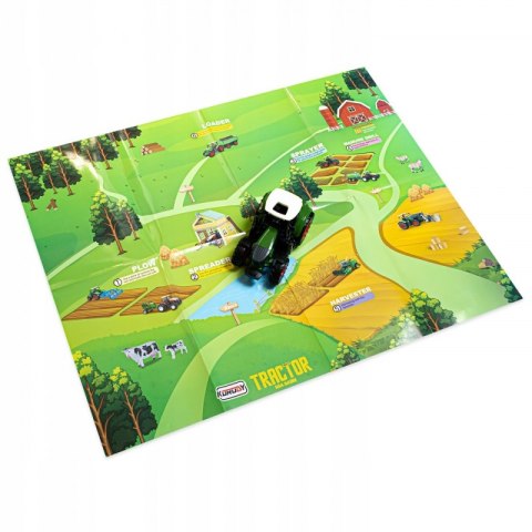 Zestaw Maszyn Rolniczych Rraktor Ciągnik Zagroda Mini Farma