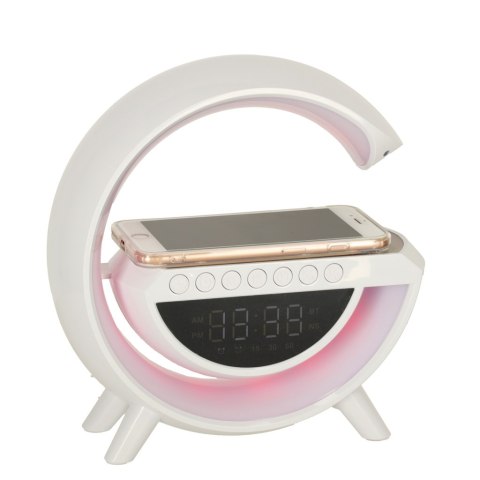 Lampka LED z ładowarką indukcyjną z radiem