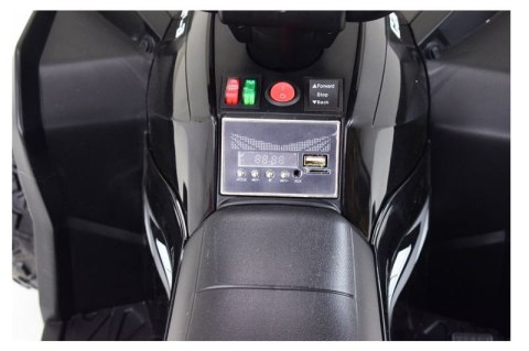 Quad na akumulator z pilotem xc sport, miękkie koła hit/hl578