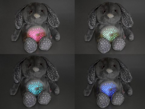 Maskotka projektor gwiazdy kołysanki biały szummiś ZA4701