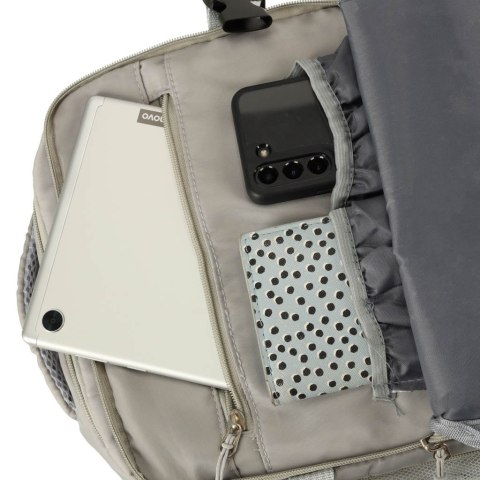 Plecak podróżny do samolotu wodoodporny kabel USB 45x16x28cm