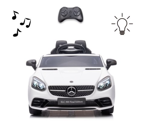 Milly Mally Auto  na akumulator Mercedes-Benz SLC White