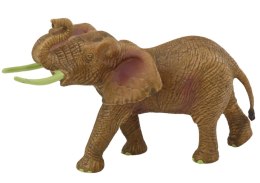 Figurka Kolekcjonerska Słoń Afrykański Z Podniesioną Trąbą Safari
