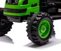 Milly Mally traktor na akumulator Traktor z przyczepą Farmer Green