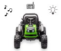 Milly Mally traktor na akumulator Traktor z przyczepą Farmer Green