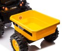 Milly Mally traktor na akumulator Traktor z przyczepą Farmer Yellow