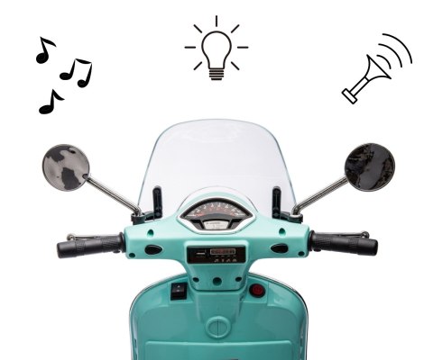 Milly Mally Motor SKuter na akumulator Vespa GTS Super Mint Milly Mally Motor SKuter na akumulator Vespa GTS Super Mint