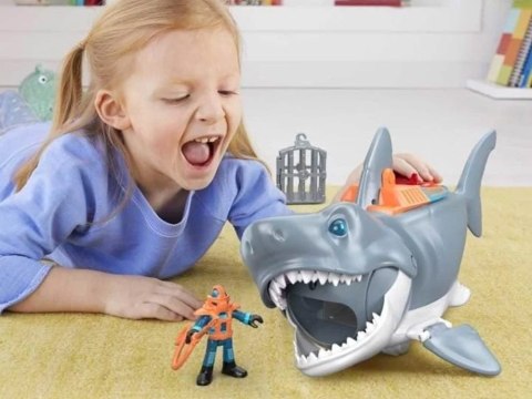 Mattel Imaginext Mega mechaniczny rekin atak rekina ruchoma paszcza Mattel Imaginext Mega mechaniczny rekin atak rekina ruchoma paszcza