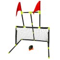 Zestaw sportowy 6w1 bramka kosz hokej piłka tarcza