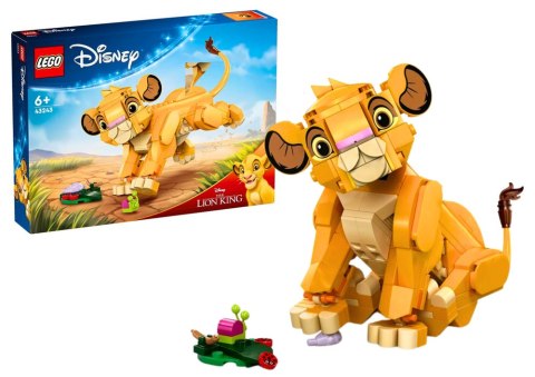 Klocki LEGO DISNEY Król Lew Lwiątko Simba 222 elementy 43243