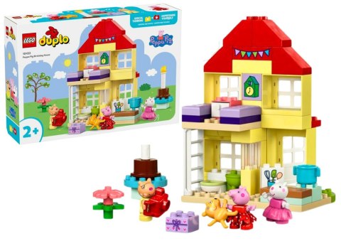 Klocki LEGO DUPLO Urodzinowy Domek Peppy 59 elementów 10433