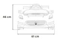 4x4 Bluetooth PILOT  Auto na akumulator Maserati MC20 GT2