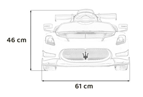 4x4 Bluetooth PILOT  Auto na akumulator Maserati MC20 GT2